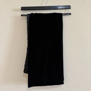 Black Velvet Shawl Scarf